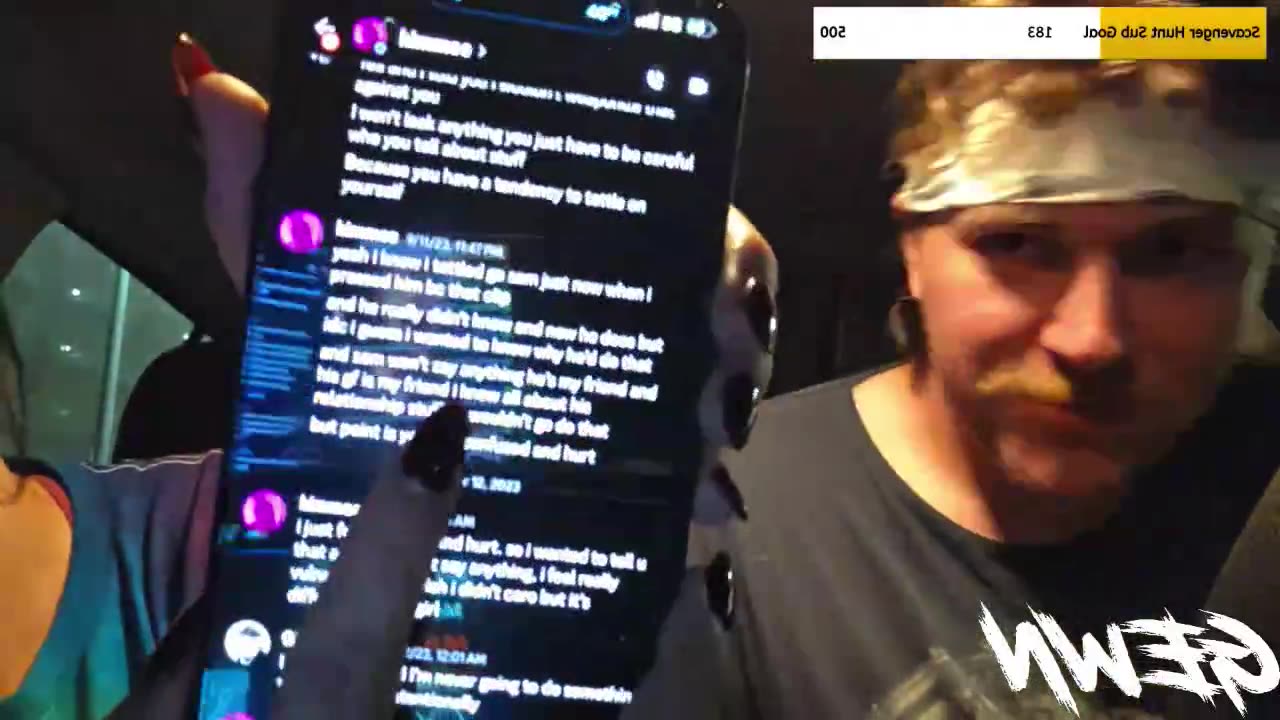Kimmee leaked Texts to Gewn/Faeiryfoid