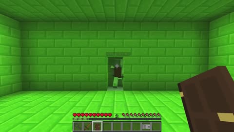 Saving Mikey From Slime Prison in Minecraft!