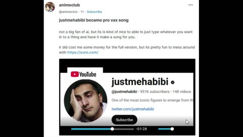 minds music - justmehabibi became pro vax