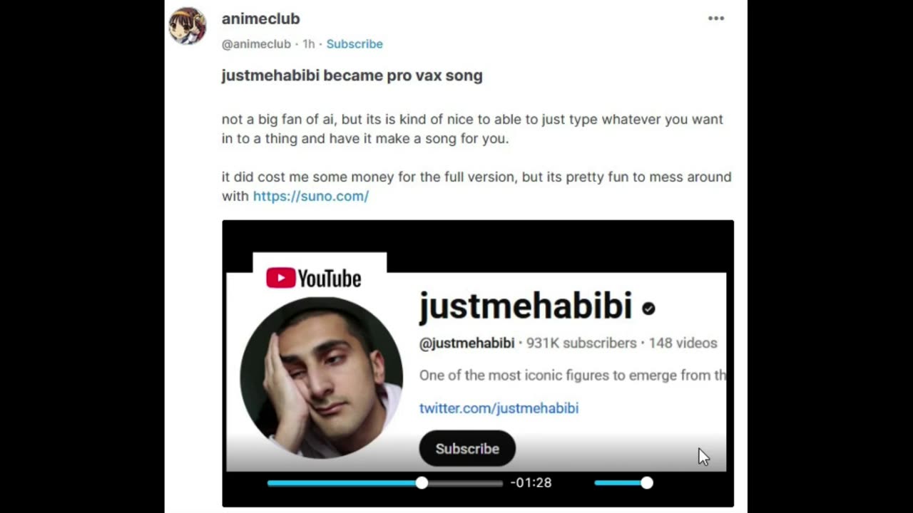 minds music - justmehabibi became pro vax