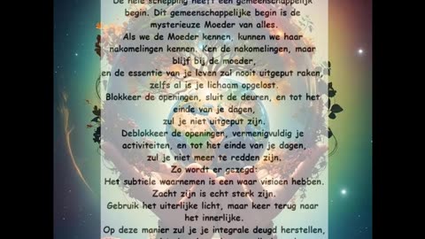 De hele schepping heeft