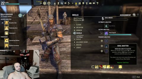 Playing ESO!