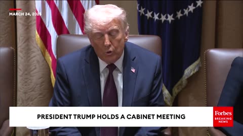 Trump's Cabinet Meeting: The Cabinet details examples of 'Waste & Fraud'