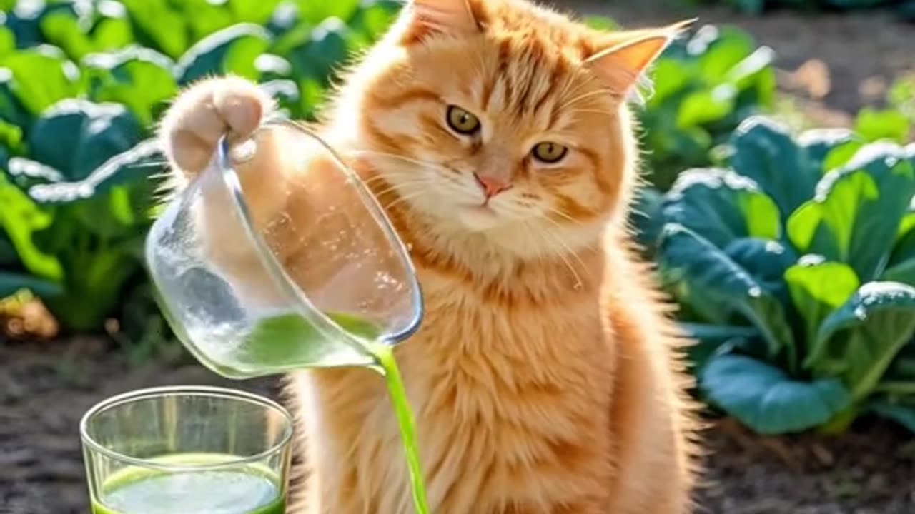 Master Cat, I finally got out of bed today!#cat #animals #funnycats
