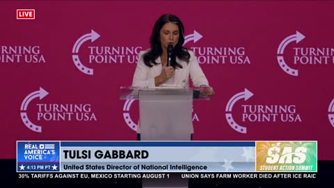 DNI Tulsi Gabbard warning about people inside our government subverting our national security…