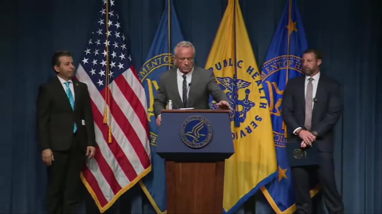 Health press conference on opioid crisis in the U.S.