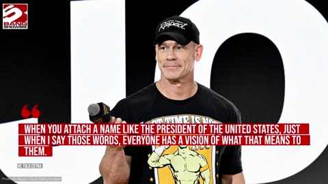 John Cena reveals inspiration behind his Heads of State president character