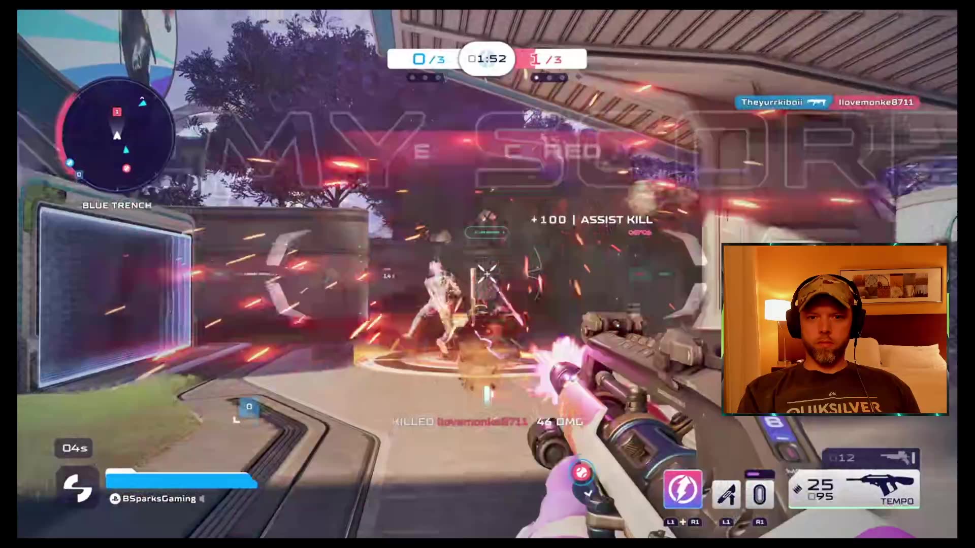 Splitgate 2! Using Mobile Hotspot 😆