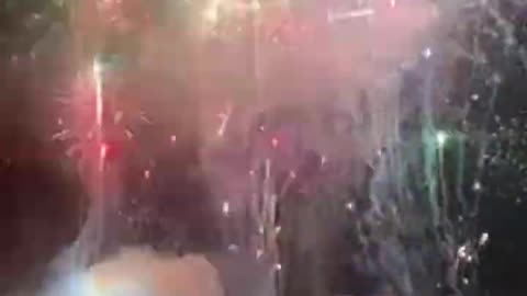 A crazy 25 minutes! Live fireworks from Plano TX