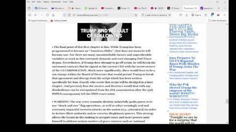 The Mask Comes Off As The BEAST SYSTEM Rears Its Ugly Head