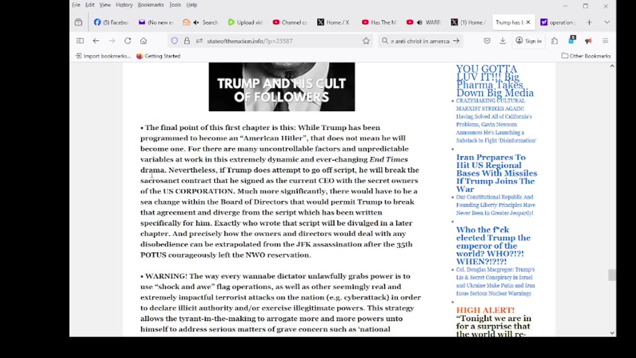 The Mask Comes Off As The BEAST SYSTEM Rears Its Ugly Head