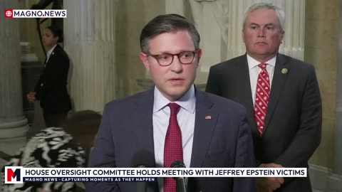 🇺🇸 Speaker Mike Johnson Comments on Epstein Victims Meeting With Lawmakers on Capitol Hill [LIVE]