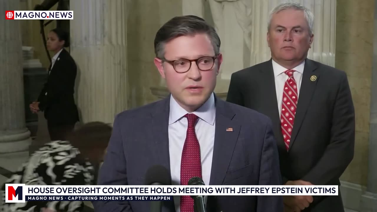 🇺🇸 Speaker Mike Johnson Comments on Epstein Victims Meeting With Lawmakers on Capitol Hill [LIVE]