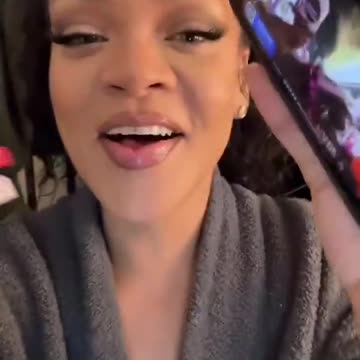 Rihanna counts down the New Year with a surprise