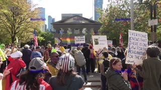 No Tyrants, No Kings! Anti-facist Rally at Toronto US Consulate