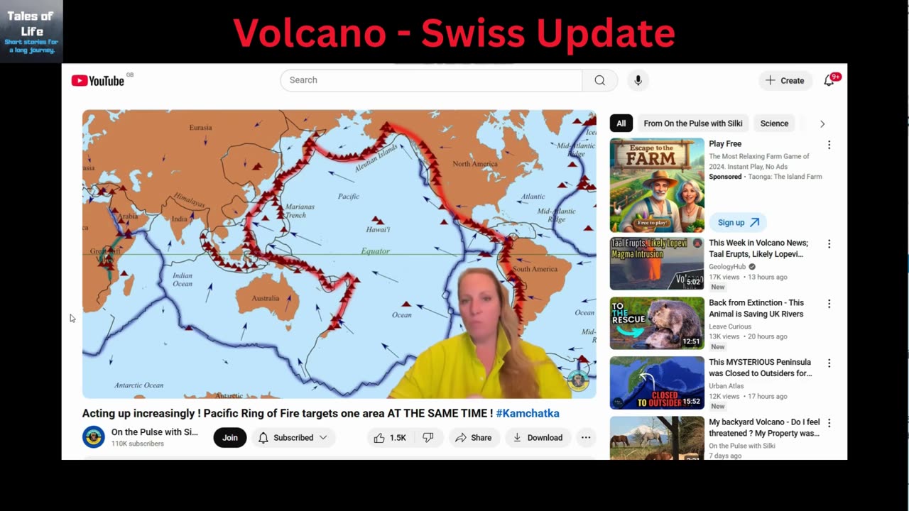 Volcano - swiss glacier update