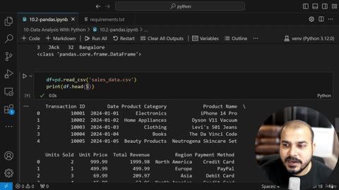 11.2 Pandas- DataFrame And Series Krish Naik ML
