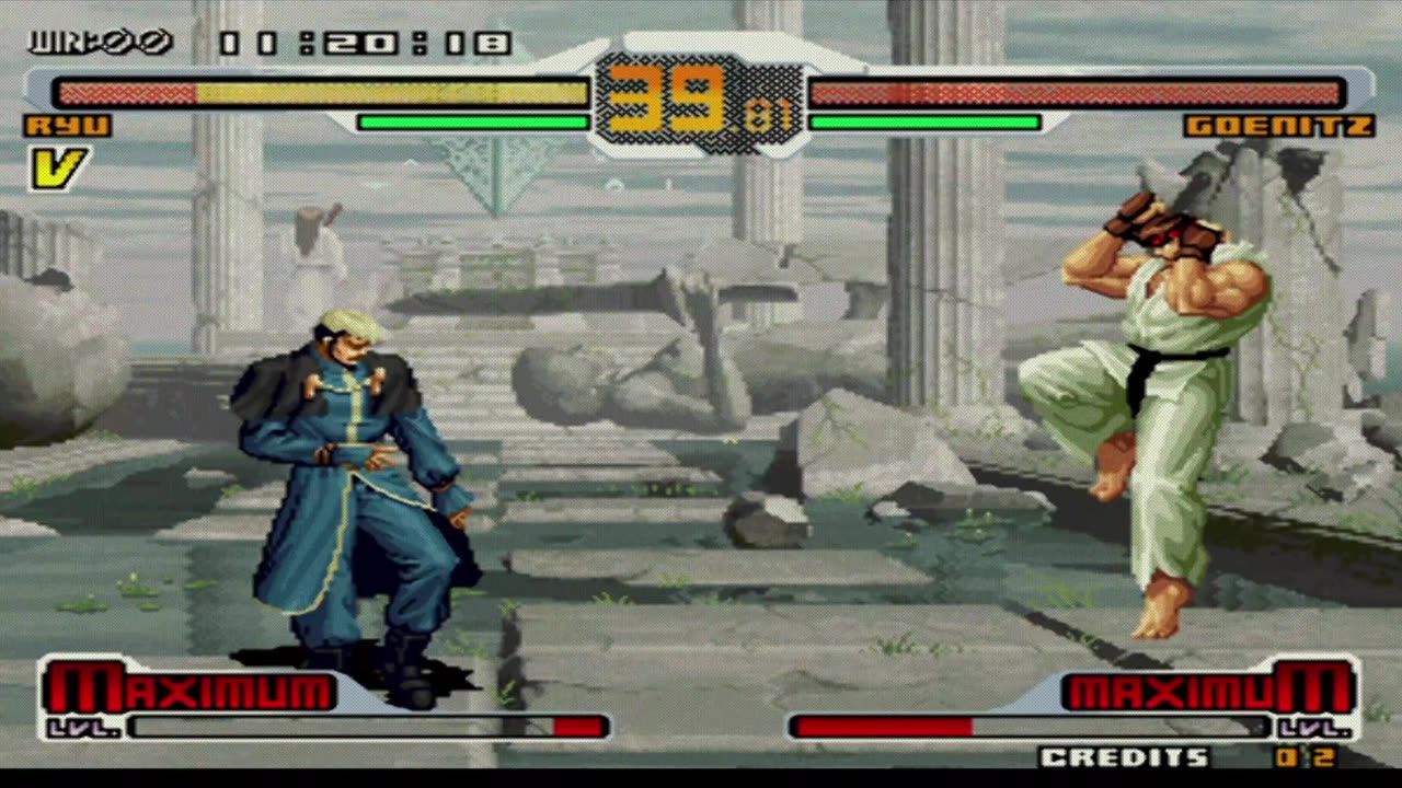 Ryu vs Goenitz