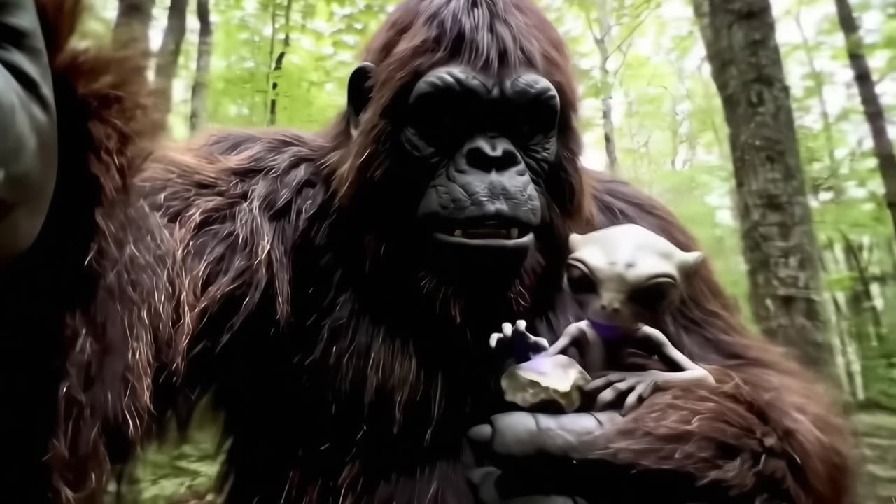 Bigfoot VLOG - Meet my ALIEN friend ZORP