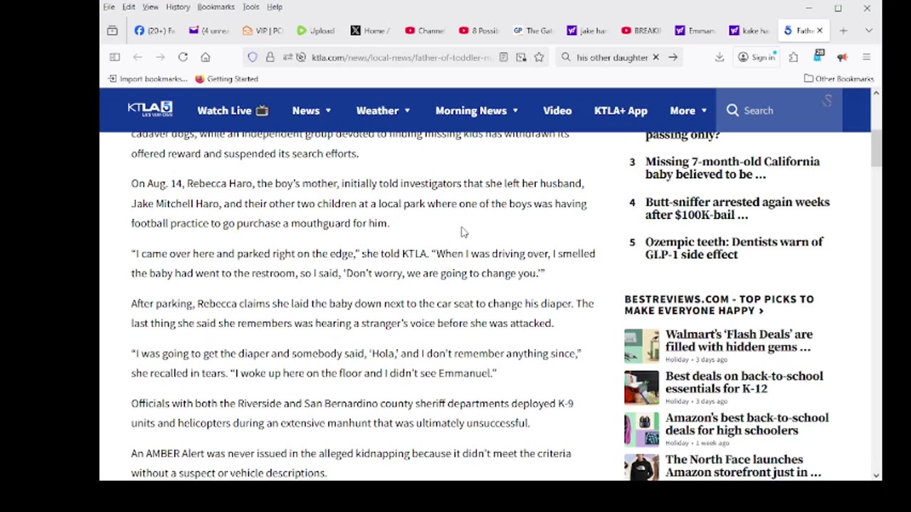 Emmanuel Haro’s Parents Charged with Murder