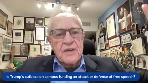 Is Trump's cutback on campus funding an attack or defense of free speech-