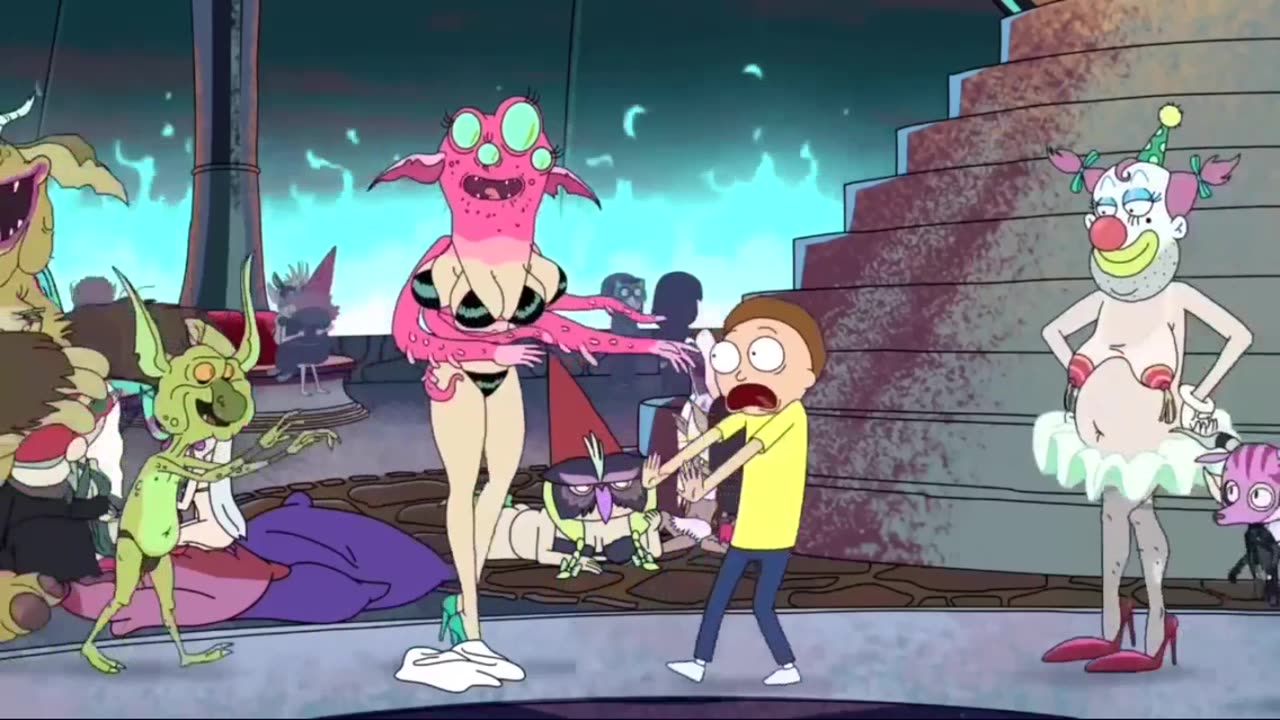 Rick and Morty - 01x02 - Evoluzione Canina Spanking