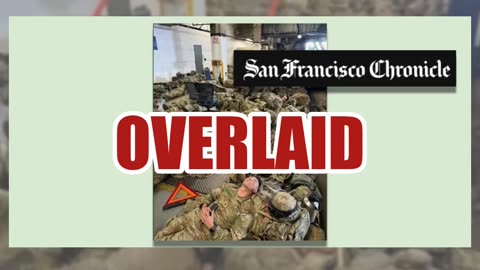 Fact Check: NO EVIDENCE Newsom Used AI Image Of National Guard Troops