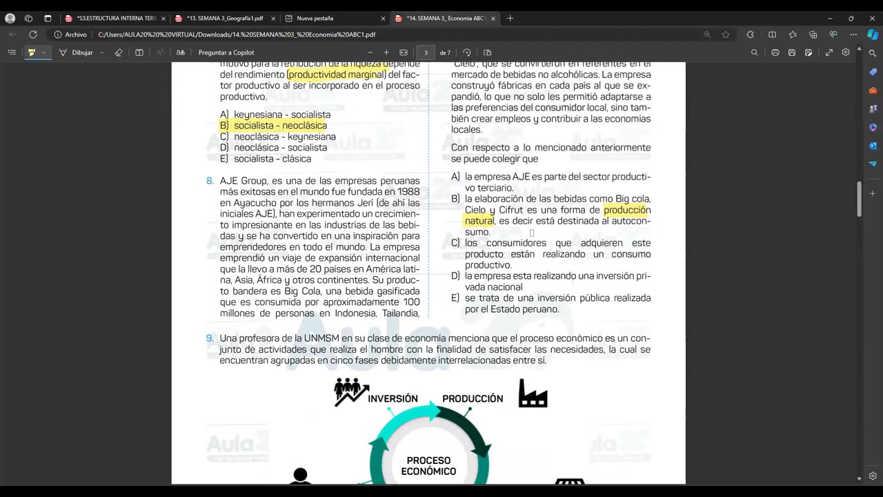 AULA 20 REGULAR 2025 - 1 | Semana 03 | Economía