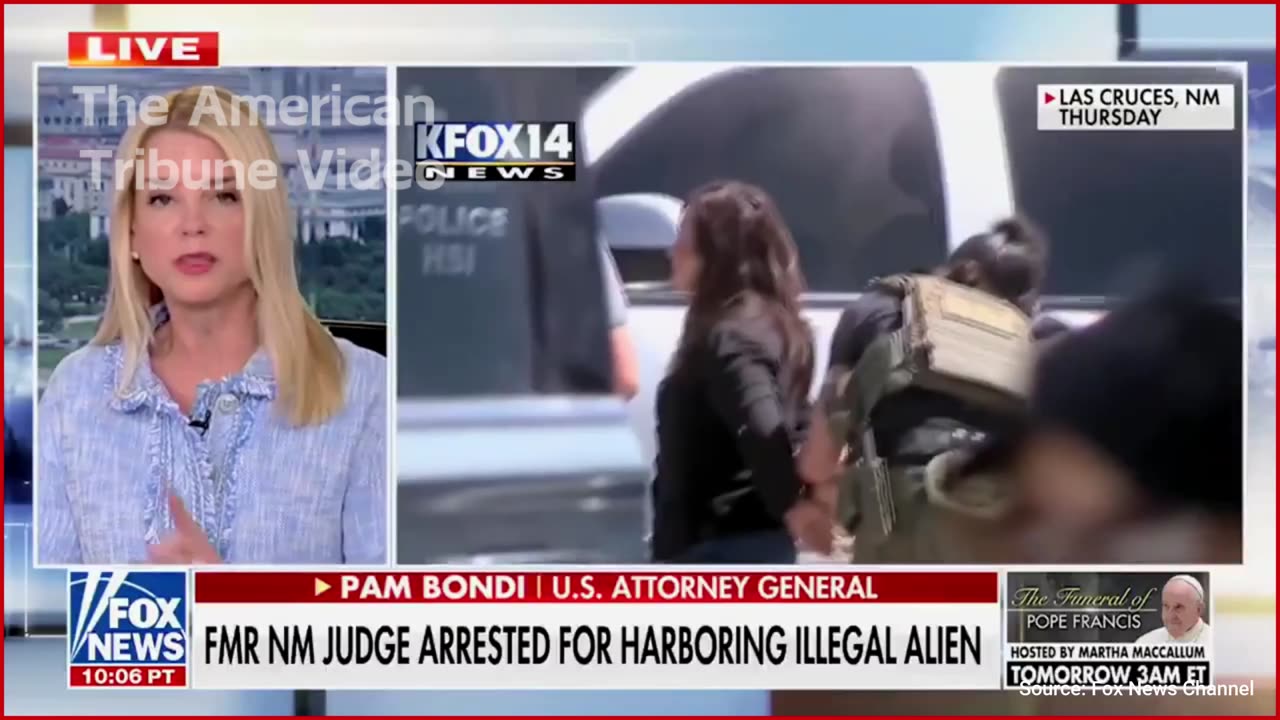 Pam Bondi Exposes Woke Democrat Judge Took Massive Steps to Protect Illegal Alien Gangsters
