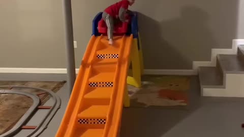 Toddler's Toy Roller Coaster