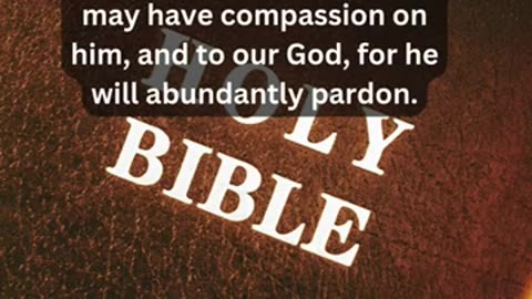 Journey of faith and spiritual growth Isaiah 55:7 Daily Bible Verse