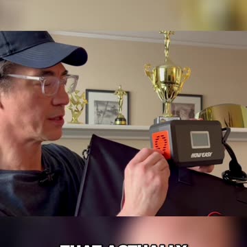 Solar Generator Setup; Recharging With Imuto Solar Panels!