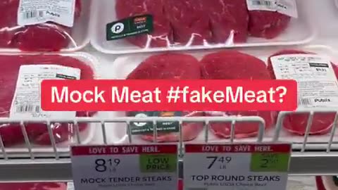 Mock/Fake Meat HIDDEN in stores.