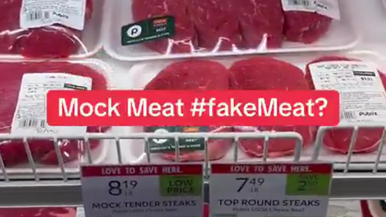 Mock/Fake Meat HIDDEN in stores.