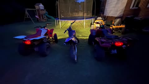 Short - Collection of fourwheelers/dirt bikes