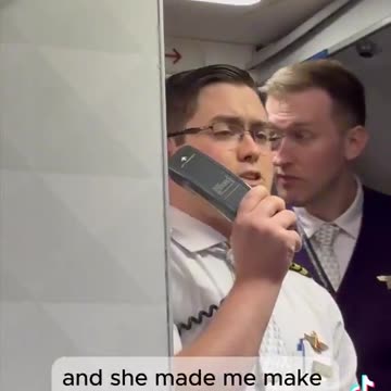 DELTA PILOT GRABS THE INTERCOM - AND SILENCES THE ENTIRE PLANE