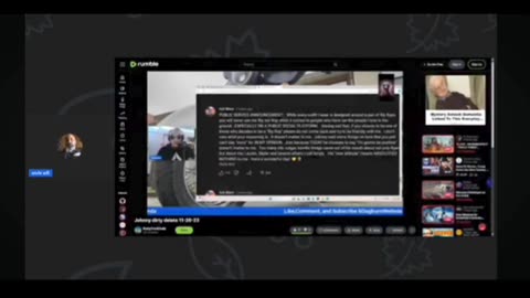 Dagburn Just Having Fun. Talking Trash On Gail & Billy