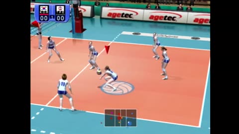 Women's Volleyball Championship (Ps2) South Korea vs Taiwan Part1