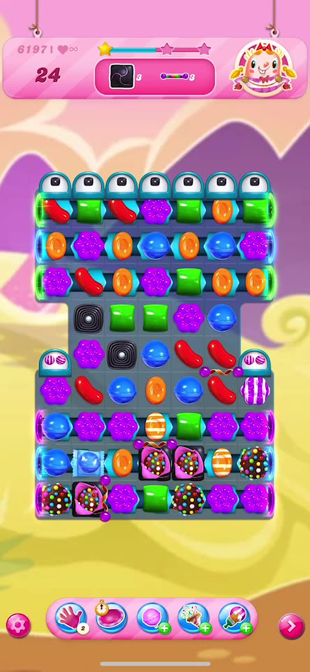Candy Crush: 21/11 gameplay (level 6197)