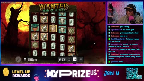 Live On Myprize! You Can Play Along!