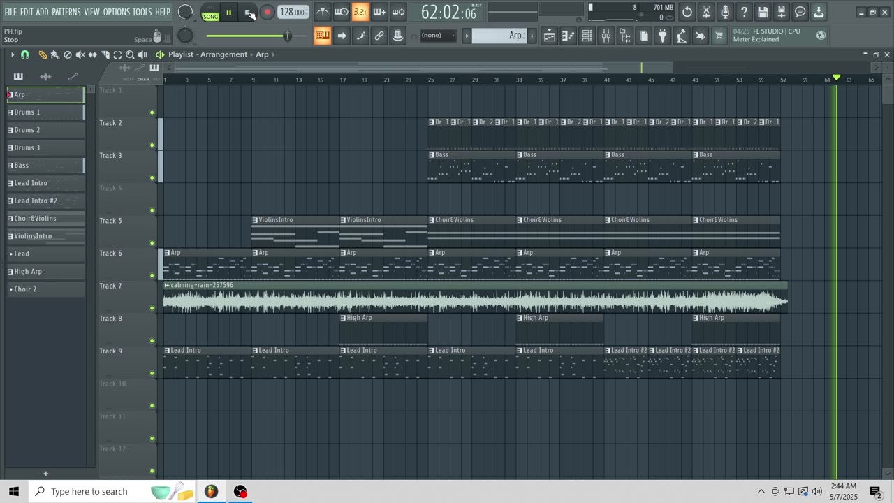 Playing Around with Making Gothic Progressive House in FL Studio - Version 2