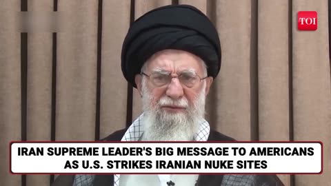 'U S Will Suffer irreparable Damage' Khamenei's Big Message To America