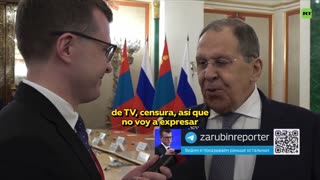Lavrov condena a la UE por dificultar a sus líderes volar a Moscú