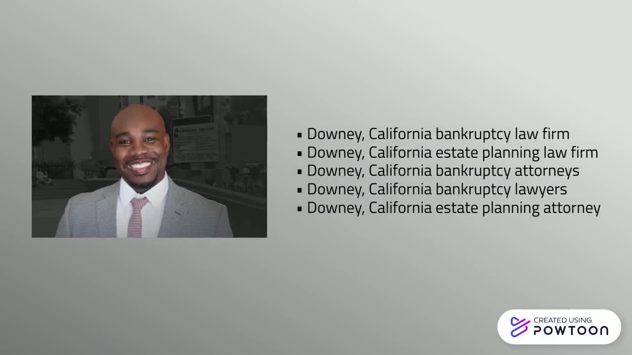 Downey, California bankruptcy law firm