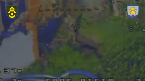 Destruction of a Russian Infantry Group Attempting to Gain a Foothold in the Village of Volnoye Pole
