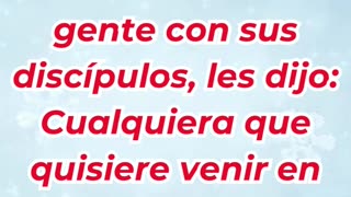 📖 Título: “Tomar la Cruz y Seguir a Jesús” Marcos 8:34. #shortvideo #shorts #youtubeshorts #ytshorts
