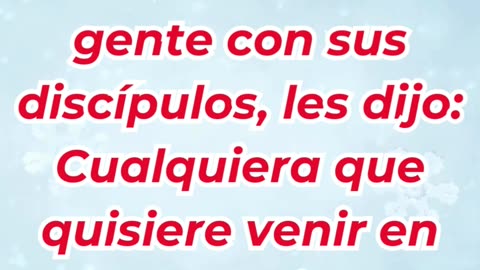 📖 Título: “Tomar la Cruz y Seguir a Jesús” Marcos 8:34. #shortvideo #shorts #youtubeshorts #ytshorts