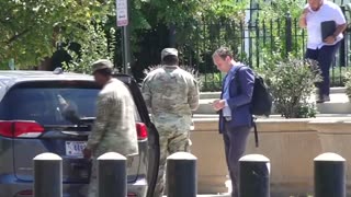 National Guard troops arrive in DC - August 12, 2025