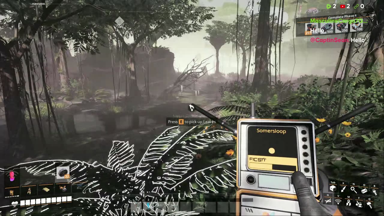 Satisfactory Tour and chat letting it run and searching for items