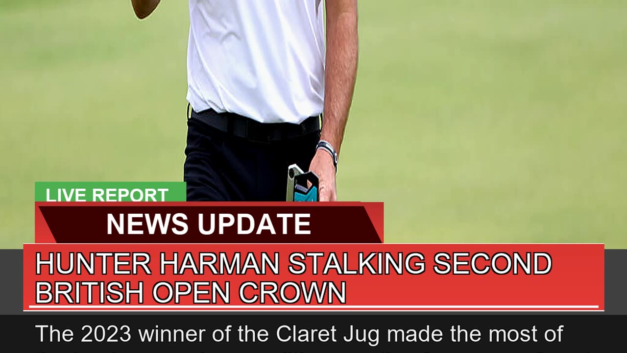 Hunter Harman Stalking Second British Open Crown